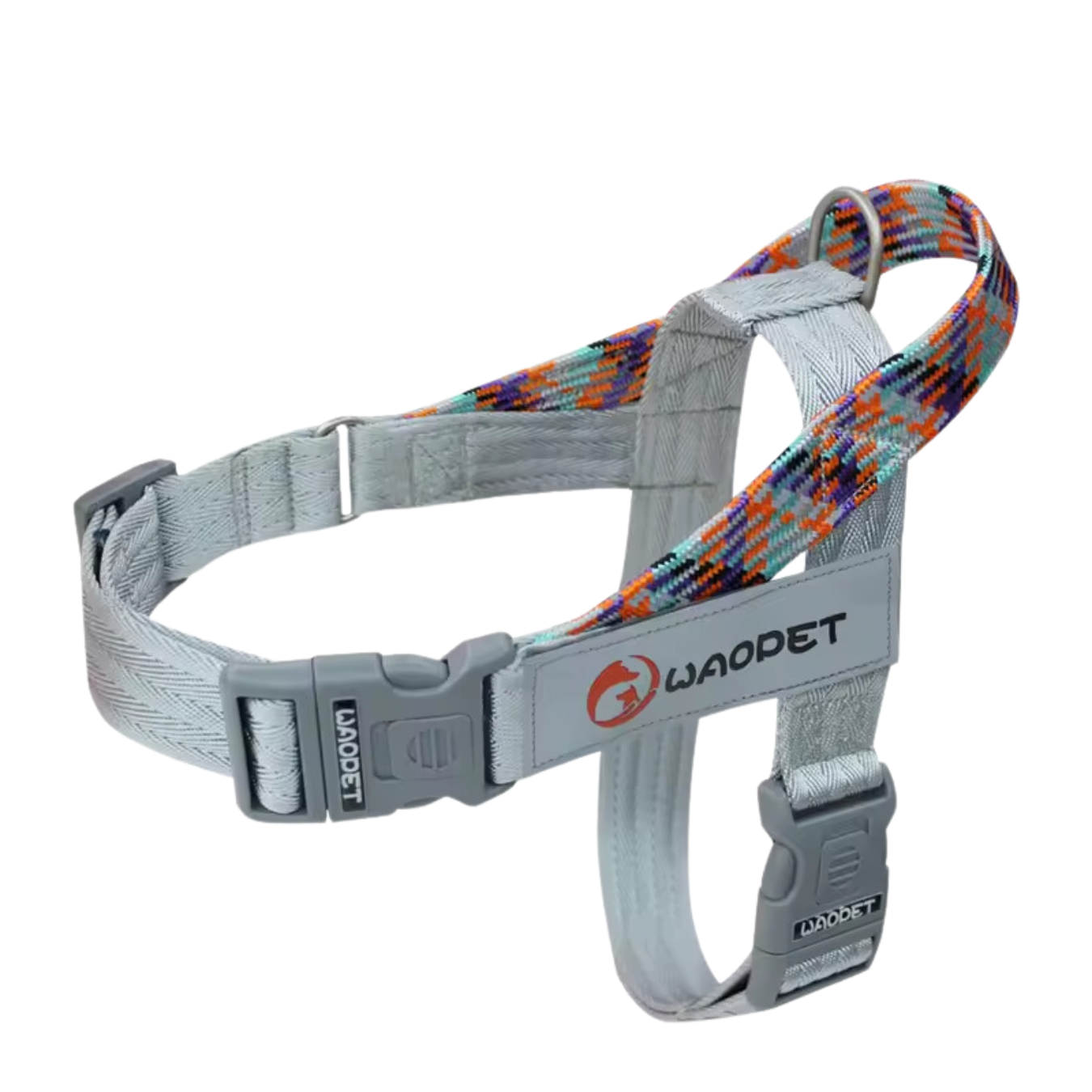 【国内発送 + 2個目半額セール!】GO! with PUPPY 名前入りハーネス 紐型ハーネス 無料カスタム名札ラベル作成 高性能ハーネス ひっぱり防止 トレーニング 首に負担の少ない 防災グッズ