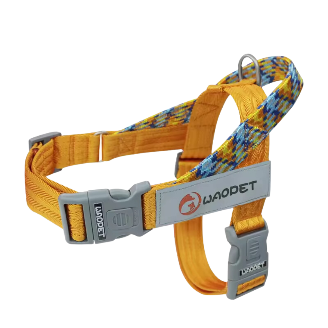 【国内発送 + 2個目半額セール!】GO! with PUPPY 名前入りハーネス 紐型ハーネス 無料カスタム名札ラベル作成 高性能ハーネス ひっぱり防止 トレーニング 首に負担の少ない 防災グッズ